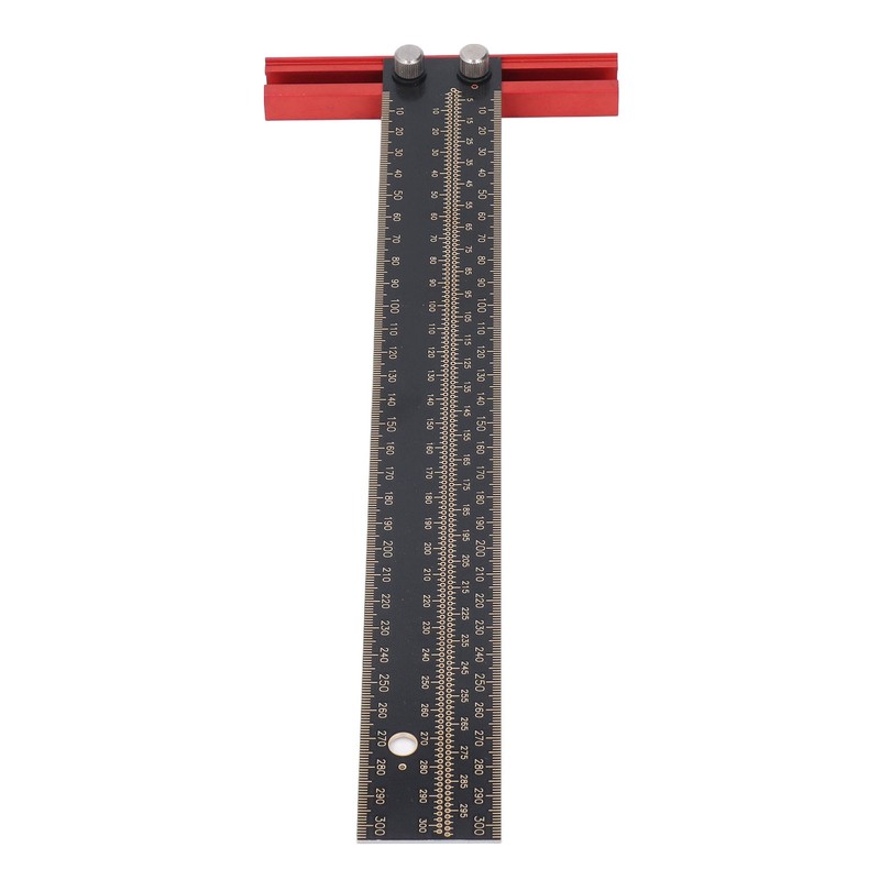 300mm T Square Ruler Woodworking Scriber High Accuracy Marking Measuring
