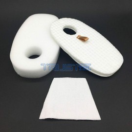 Eztronics Corp®Vacum Foam & Felt Filter Post Filter Kit for Shark Rocket HV380 HV380W HV381 HV382 HV384Q Replace Part # XFFH380 Washable & Reusable 2 Packs (2)
