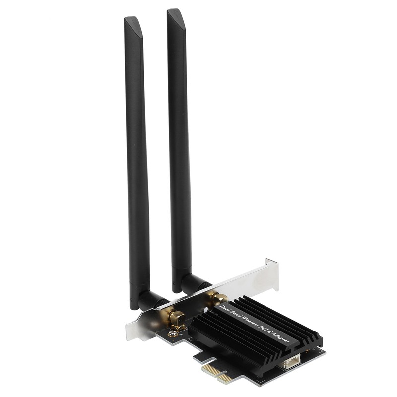 Network Card Desktop Dual Band Adapter with 8DB Antenna Extension