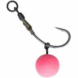 Ronnie Rig carp ready rig pre tied-12mm boilie screw FISHIN ADDICT (#6 BARBED)