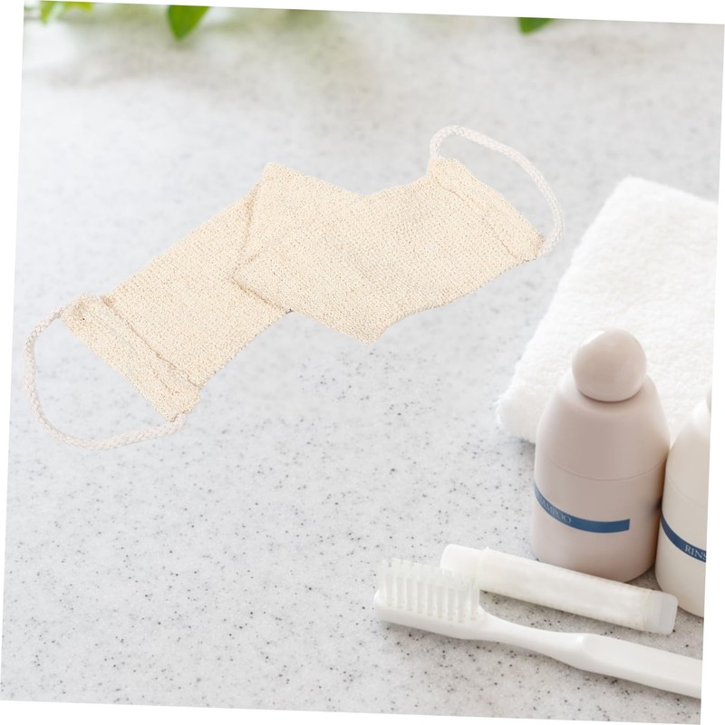 NOLITOY Back Scrubber Exfoliating Mitts Piece Set Sisal Bath Gloves