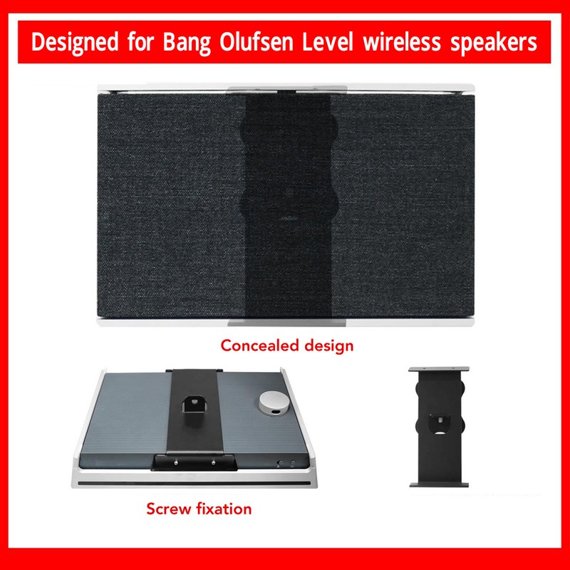 Speaker Wall Bracket for Bang Olufsen Beosound Levels Wireless Speakers