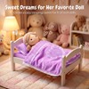 3Pcs Doll Accessory Doll Bedding Kit Playset Doll Blanket Mattress