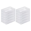 PROREGAL SuperSparSet 10 x Transparent Euro Containers BasicLine with Closed
