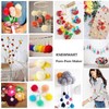 EFLY Pompom Maker, 4 Pcs Different Sizes Pom-pom Maker Fluff