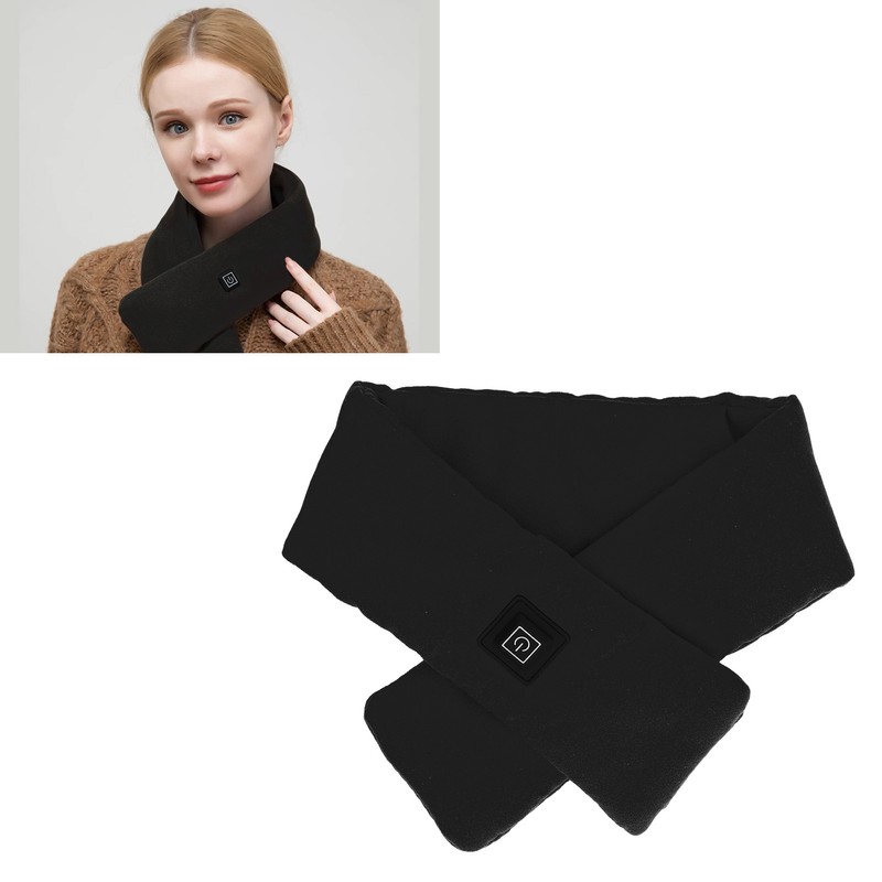 Heating Scarf Washable Skin Friendly Electric Heated Scarf with 3