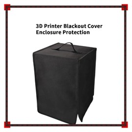 Nylon Dust Cover 34x34x53cm, Blackout Enclosure, Protective Cover for A1 mini, Multi-Use as Chair/Tablecloth, Durable Dustproof Shield, 3D Printer