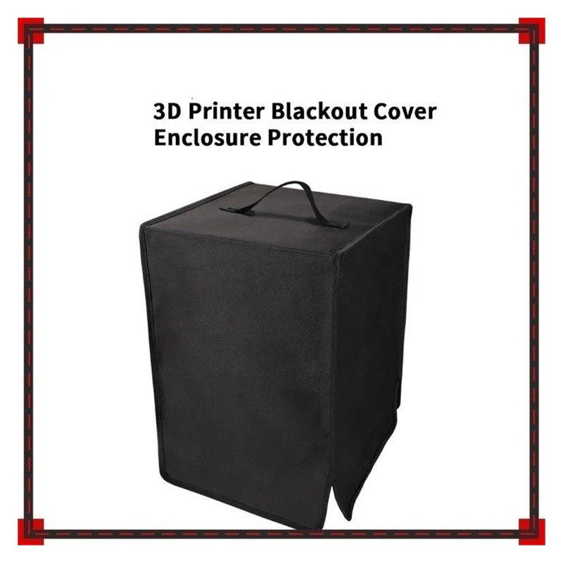 Nylon Dust Cover 34x34x53cm, Blackout Enclosure, Protective Cover for A1
