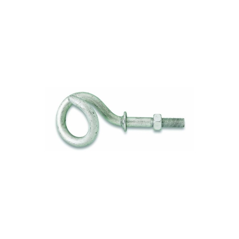 Chapuis 455/14X120Z Gym Hook with Screw Diameter 14 mm Length