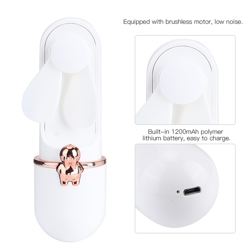 Handheld Foldable Mini Fan Portable USB Rechargeable Fan for Travel