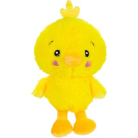 VFM - Chick Soft Toy Easter Plush - Baby Chick Soft Toy Plush 14cm - Super Soft Cuddly Farmyard Animal Chicken Toy With Fluffy - Cute Easter Gift For Kids