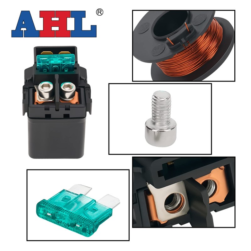 AHL Starter Solenoid Relay for Honda Nighthawk 250 CB250 1991-2008