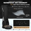 Hikenture Hiking Gaiters with Upgraded Zipper, Gators for Hiking Boots