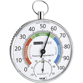 TFA 45.2027 Thermo-Hygrometer Air Condition Monitor Colourful Dial