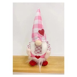 Lyaciomn Valentine Day Gnomes Decoration Plush Doll Kit - 2 PCS Mr. and Mrs. Scandinavian Tomte Doll Kit Valentines for Home Table Ornaments