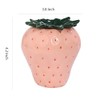 WAIT FLY Strawberry Ceramic Ashtray, Cute Cigar Ashtray for Indoor
