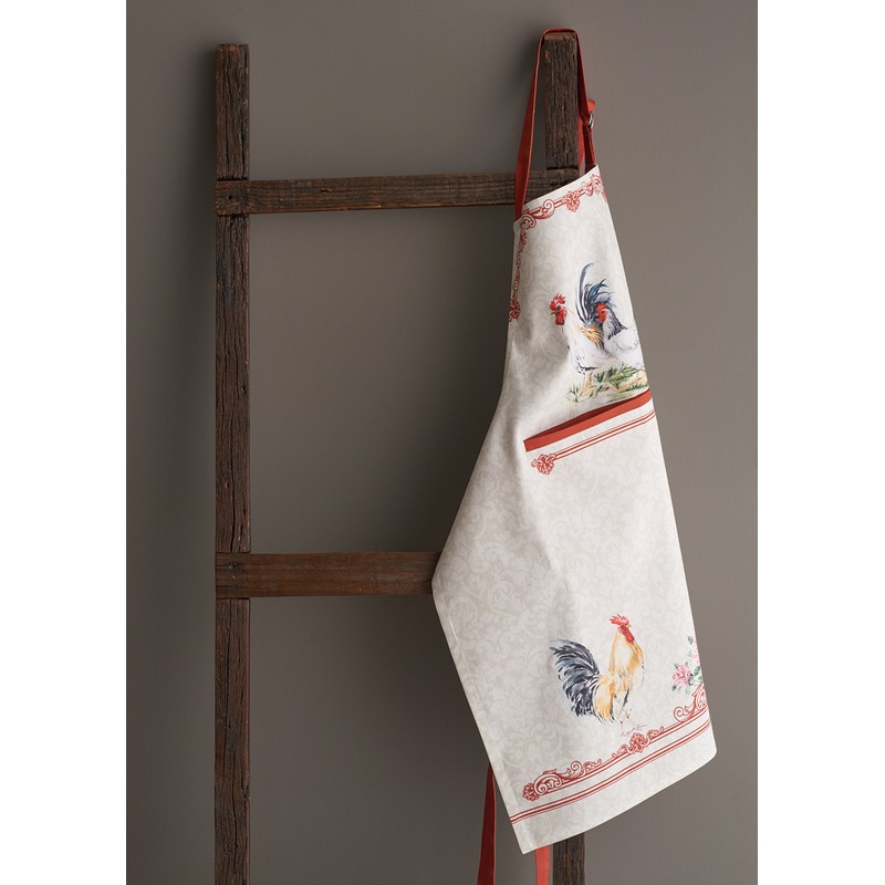 Maison d' Hermine Apron 100% Cotton 1 Piece Adjustable Neck