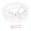 PACKOVE 3pcs Elegant Transparent Waist Belt for Women Fashion Decorative