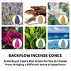 Backflow Incense Cones for Waterfall - Waterfall Scented Cone Incense