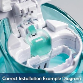 10 almohadillas de silicona reutilizables para cápsulas salinas sustitutivas compatibles con sistema de riego nasal, cuidado nasal para un fácil funci