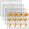 4 Pcs Deep Fryer Screens, Stainless Steel BBQ Mesh Screens,