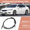 INFINAUTO NO.912-779 Fuel Filler Door and Trunk Lid Release Cable