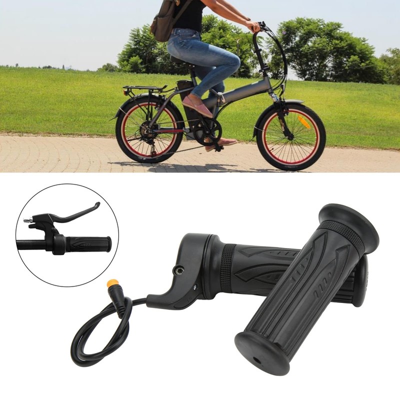 1 Pair Electric Cycling Throttle Handle, 20X 3 Pin Right
