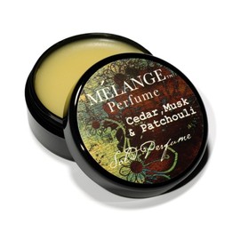 Melange Cedar, Musk & Patchouli Solid Perfume Single .56 ounces