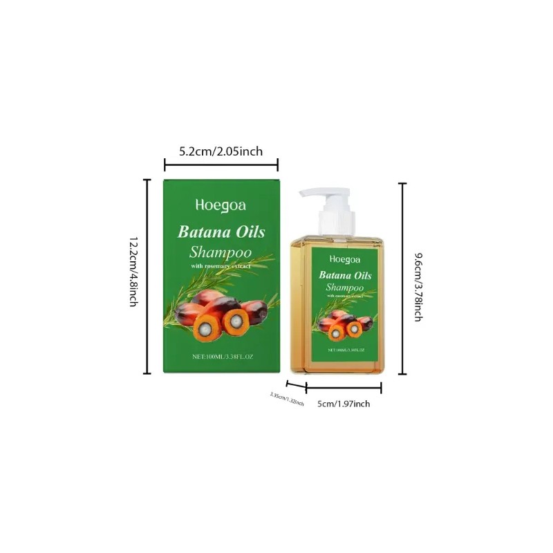 Champú Batana, Crecimiento Del Cabello.2pcs 2pcs