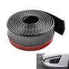 WeFoonLo Universal Car Front Bumper Spoiler Rubber Sticker Lip Splitter