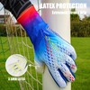 OLYSPM Goalkeeper Gloves Children's Goalkeeper Gloves Men with Non-Slip Latex