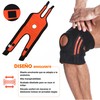 Zen Zen Rodillera Ortopedica deportiva de compresion autoajustable de Neopreno