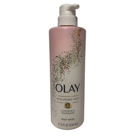 OLAY Hyaluronic Acid B3 Cleansing & Nourishing Body Wash 17.9 FL. OZ. (1)