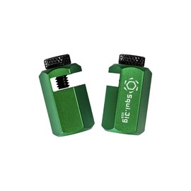 Tall Stair Gauges for Layout Framing Square Attachment Rip Guide Speed Square Jigs Made in USA (Green)