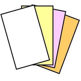 NCR 01931 Carbonless Paper, 8-1/2 x 14 Reverse Collated, 125 Sets of 4 Part Legal Size Sheets