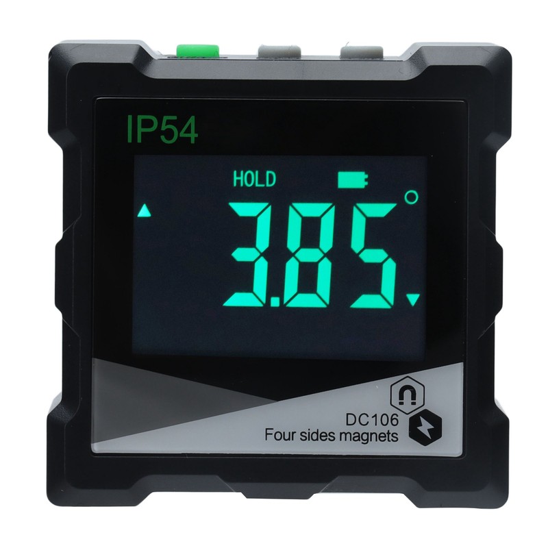 Digital Angle Finder 4x90 Degree LCD Screen Magnetic Bevel Gauge