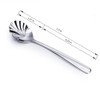 Csinos 304 Stainless Steel Spoon Shell Shape Flatware Spoon Dessert