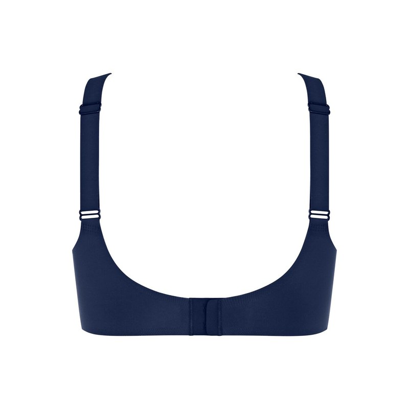 Sloggi Women's Zero Feel 2.0 Soft Bra, navy blue