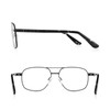 RB. Pilot Reading Glasses for Men Square Double Bridge Light