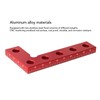 Mini Small Square Center Finder Tool, Aluminum Alloy 90 Degree