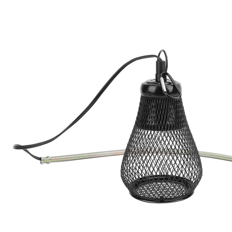 Reptile Heat Lamp Guard Protection Iron Anti Scald Reptile Lampshades