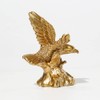 Hosoncovy Small Eagle Figurine Ornament Resin Eagle Sculpture Eagle Statue