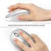 seenda Wireless Mouse, 2.4G Noiseless Mouse with USB Receiver Portable