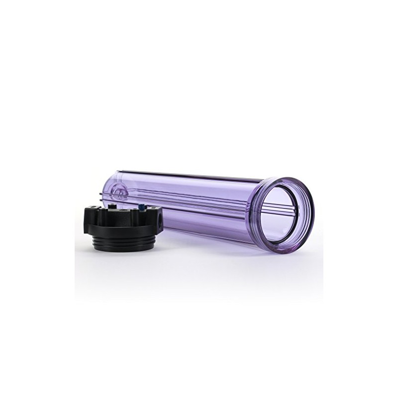 Hydronix HF5-20CLBK34PR Water Filter Housing 20" RO, Whole House, Hydroponics