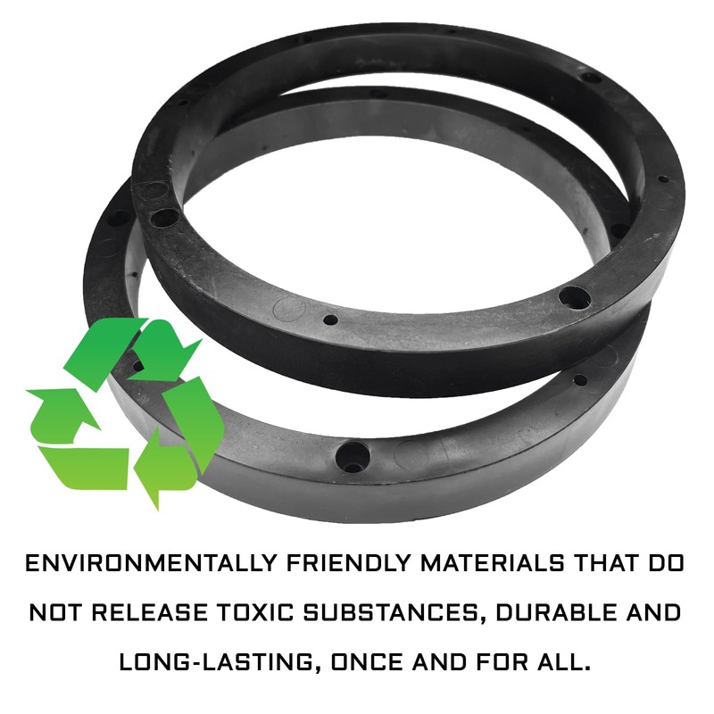 QQWD 2PCS 6.5" Car Stereo Speaker Spacer, Universal Car Door