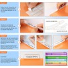 Agoer Document Folder A4 with Index, 16 [Opening Top] Document