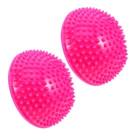 GANAZONO 2pcs Hedgehog Balance Training Ball: Handheld Playground Ball for Exercise - Small Fitness Equipment - Half Spike Domes for Kids