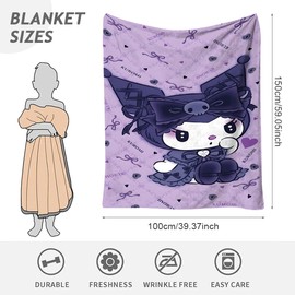 Flanelldecke Cartoon Decke Flauschig Superweiche Kuscheldecke Flauschig Kinder Kuscheldecke Super Weiche Decke Schlafdecke für Couch Blanket, Übergroße Warme Sofadecke Reisedecke -B