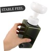 BIUDECO Travel-Sized Portable Foam Soap Dispenser 300ml Refillable Hand Soap
