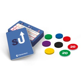 Clementoni - Party Game-up or Down Table, Board Game for Adults, 4-8 Players, Made in Italy, Italian Colour, 16776